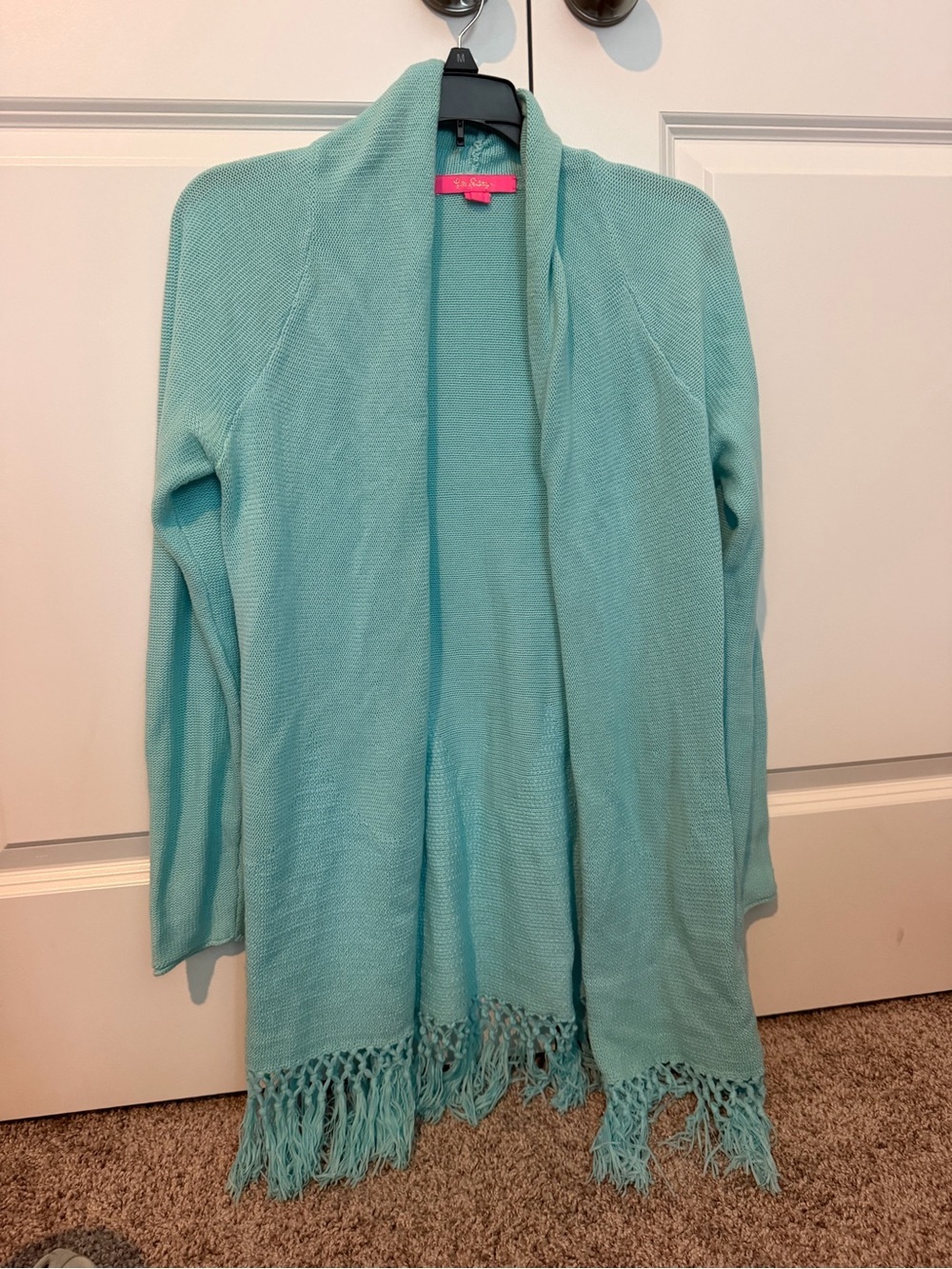 Lilly Pulitzer Tatum Cardigan – Aqua Blue – Size Small